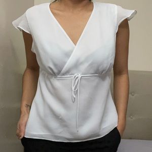 White Ann Taylor blouse